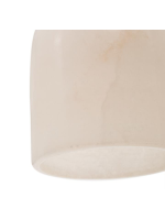 BITER Pendelleuchte im Alabaster und goldenen Metalldesign