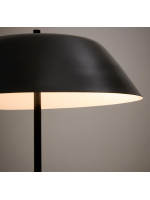 DIONISIO Stehlampe aus in Schwarz Marmor und Metall