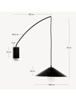 ARPEGGIO metal wall lamp color choice