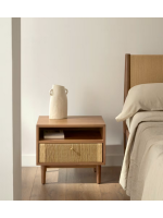 TAMU vaso in cartapesta beige