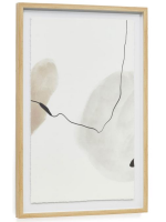 ENGLISH dessin abstrait sur papier parchemin peinture moderne