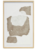 SIRANO dessin abstrait sur papier parchemin peinture moderne