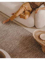 FRANKLYN 200x300 cm tappeto in lana marrone design casa