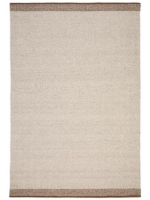 CASEY 200x300 cm tappeto in lana beige a spina di pesce