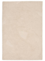 PARTY 160x230 cm tappeto in lana bianco