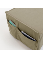 CLOP pouf letto 70x60 aperto letto 70x180 in tessuto sfoderabile