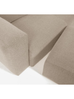 AIDA 90x70 Puf de chenilla resistente a las manchas diseño para el hogar