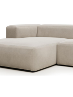AIDA 300x174 Sofá con chaise longue de chenilla resistente a las manchas diseño para el hogar