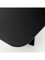 MIDA 200 or 240 cm table in walnut veneer MDF