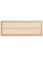 BOMBER cabecero de cama doble en madera maciza de roble para camas con bases de 180 cm