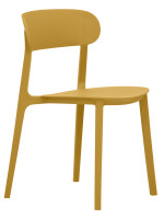 ASALIS Stackable polypropylene chair color selection for home bar hotel chalet restaurant ice cream shop outdoor