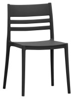SUCCESS Stackable polypropylene chair color selection for home bar hotel chalet restaurant ice cream shop outdoor