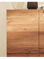 BEATRIZ aparador 100x155 h de madera maciza de acacia natural
