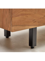 BEATRIZ Sideboard 100x155 h aus massivem natürlichem Akazienholz