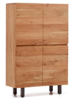 BEATRIZ Sideboard 100x155 h aus massivem natürlichem Akazienholz