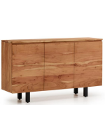 BEATRIZ sideboard 150x88 h in solid acacia wood design living home
