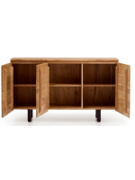 BEATRIZ sideboard 150x88 h in solid acacia wood design living home