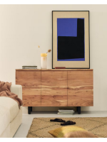 BEATRIZ sideboard 150x88 h in solid acacia wood design living home
