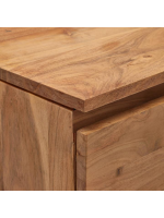 BEATRIZ mobile TV 200x58 h in legno massello di acacia design living casa