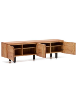 BEATRIZ mobile TV 200x58 h in legno massello di acacia design living casa