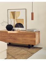 BEATRIZ TV-Schrank 150x58 h in massivem Akazienholz Design Living Home