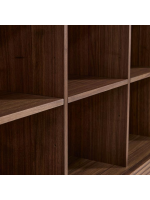 ANDER Sideboard mit 4 Türen in Nussbaumfurnier Wohndesign