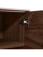 ANDER Sideboard mit 4 Türen in Nussbaumfurnier Wohndesign