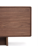 ANDER TV stand with 4 doors in walnut veneer home living design