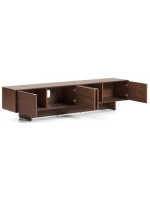 ANDER TV stand with 4 doors in walnut veneer home living design