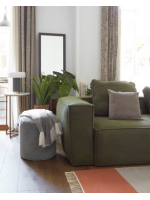 BATOR pouf in velluto scelta colore design casa