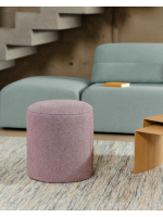BEN Pouf en tissu déperlant et antibactérien disponible dans un choix de tailles pour l'intérieur ou l'extérieur
