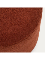 MONTR pouf Ø 60 aus Bouclé Stoff Farbe für das Wohndesign nach Wahl