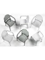IGLOO Sessel aus Polycarbonat Home Kitchen Bar Interieur oder Exterieur Designmöbel